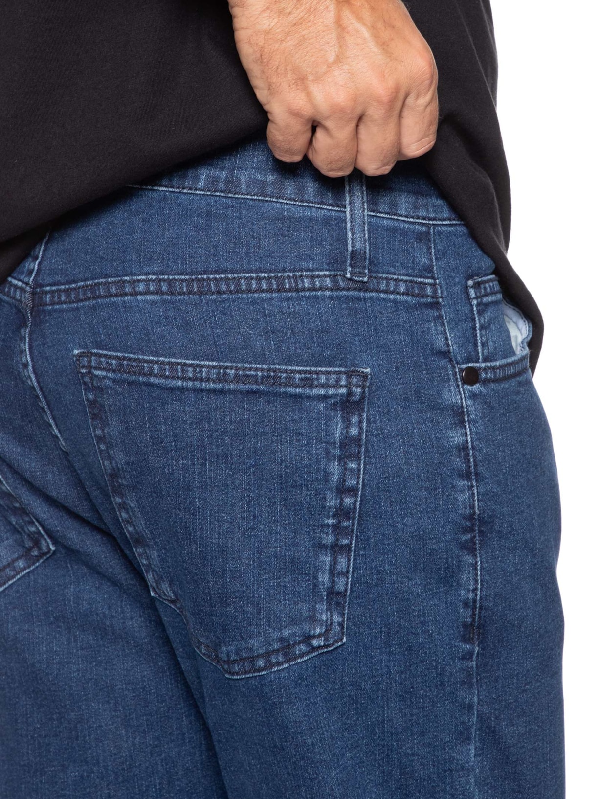 Calça Masculina Comfort Azul Basiq Men