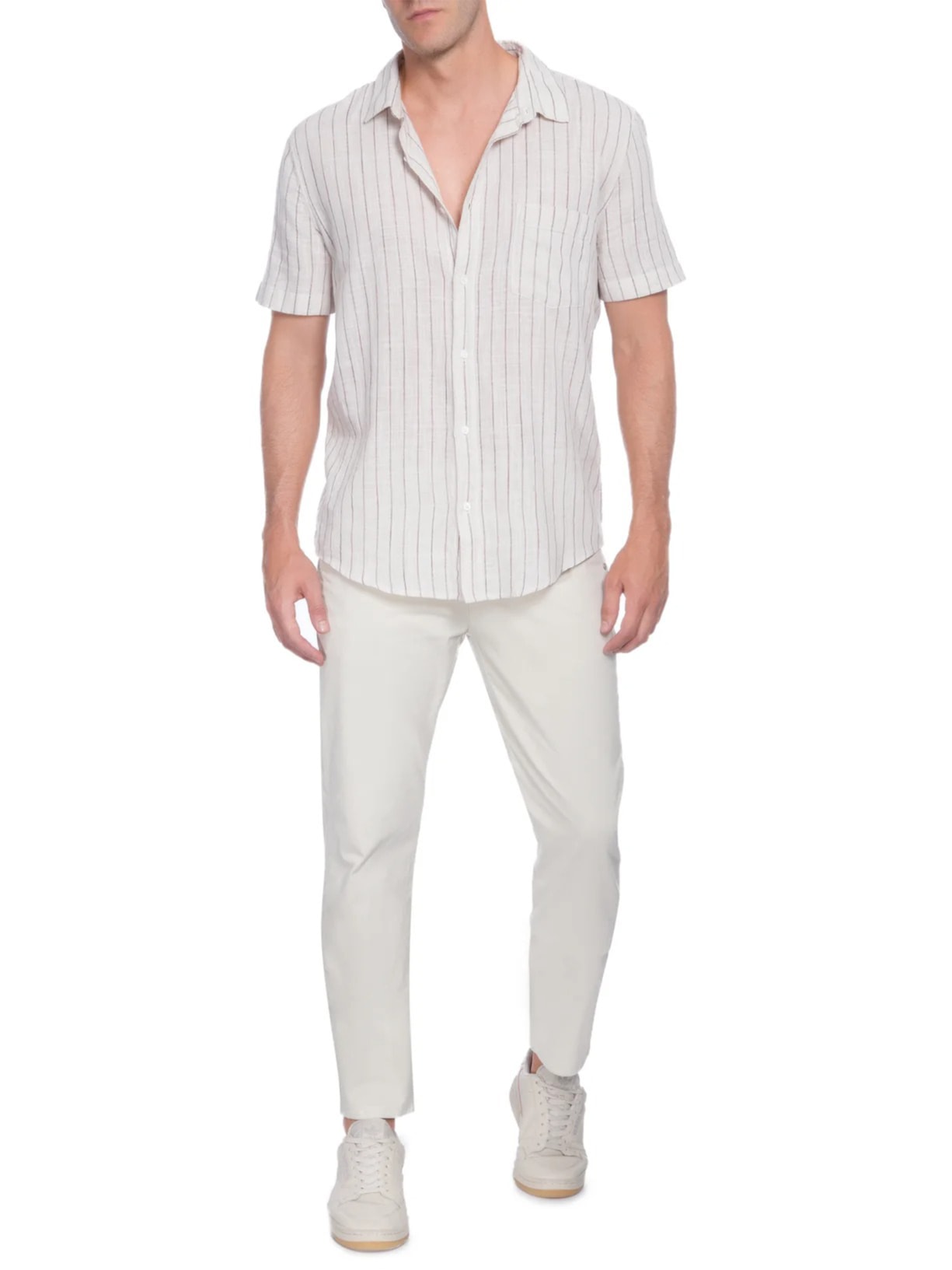 Calça Masculina Comfort Paper Bege Osklen