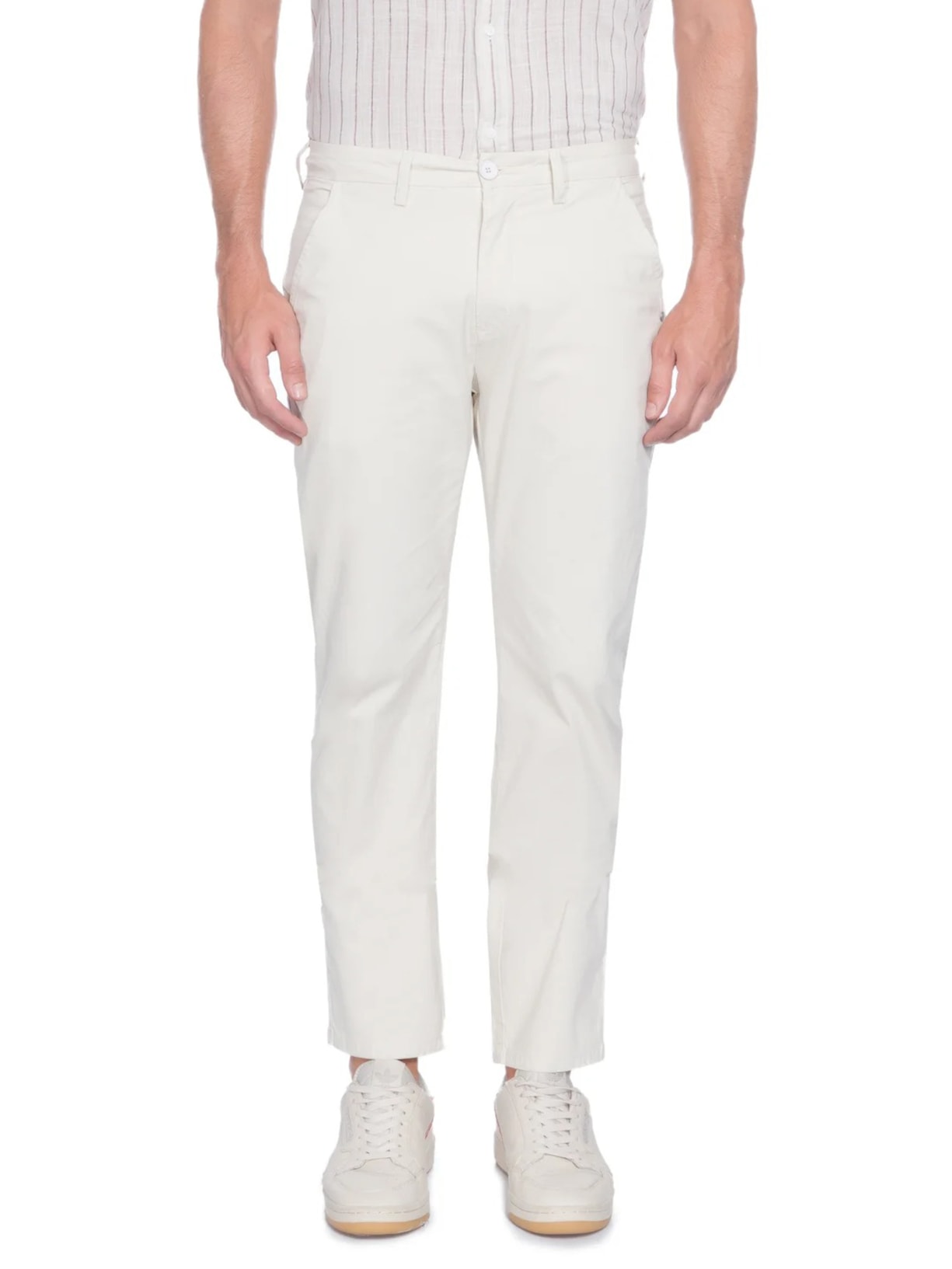 Calça Masculina Comfort Paper Bege Osklen