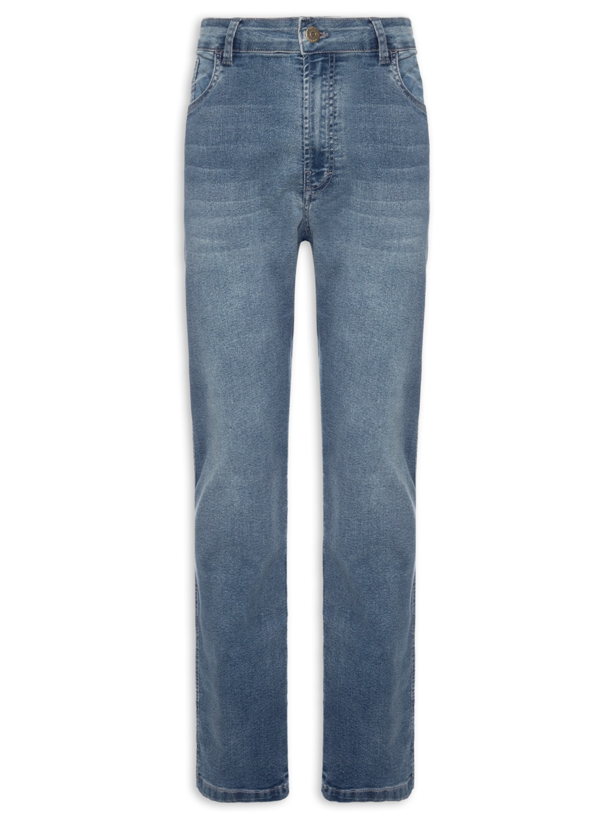 Calça Masculina Comfort Slim Equador - Azul