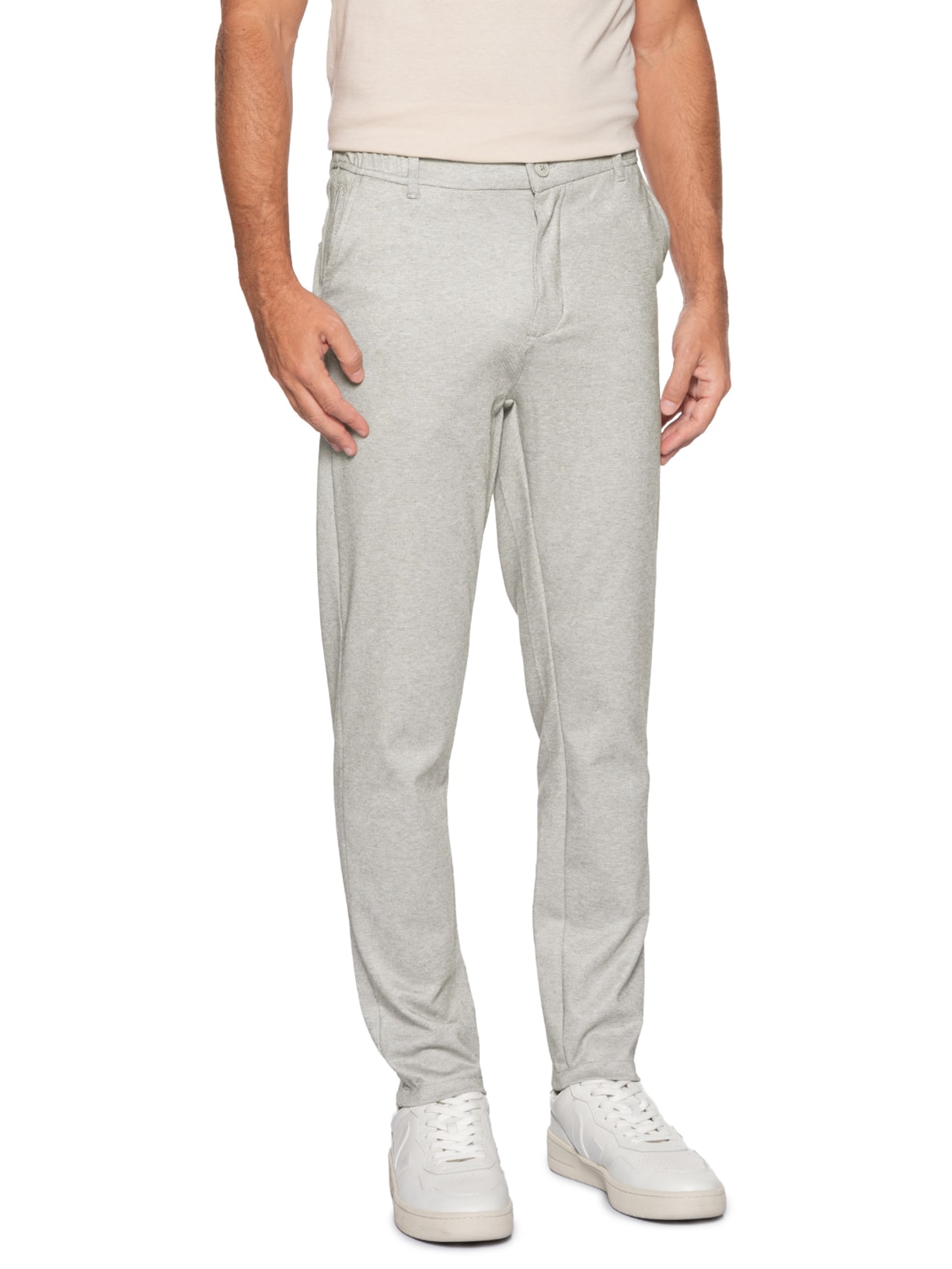 Calça Masculina Comfy Casual Bege '2 Essential