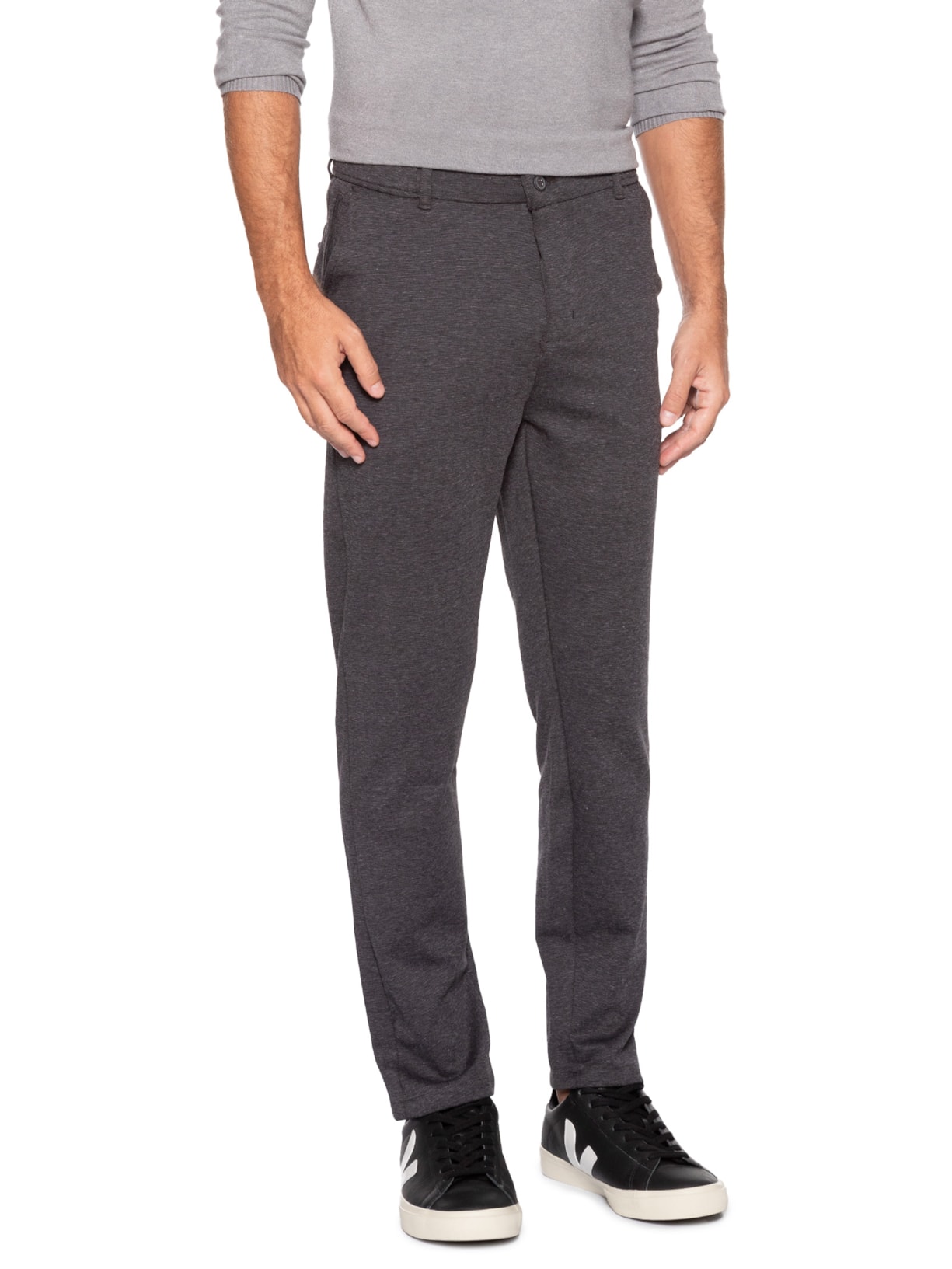 Calça Masculina Comfy Casual Cinza '2 Essential