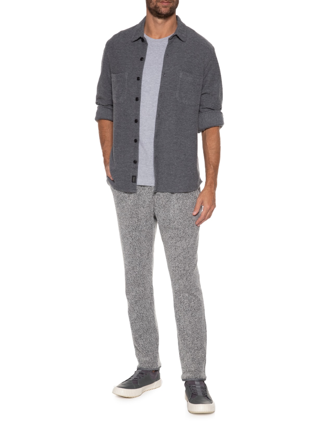 Calça Masculina Comfy Cinza Ereditaryo