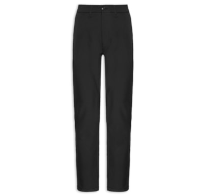 Calça Masculina Confort Slim - Preto