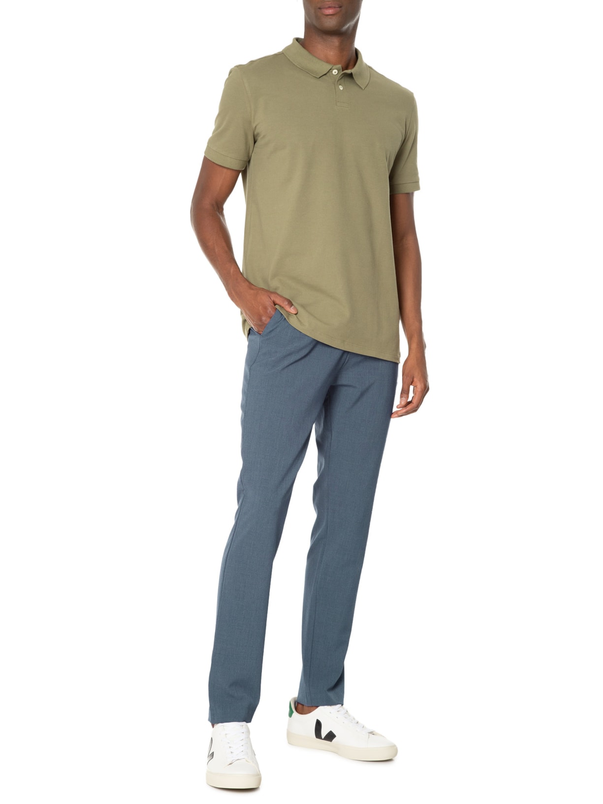 Calça Masculina Conforto Azul Oficina Reserva