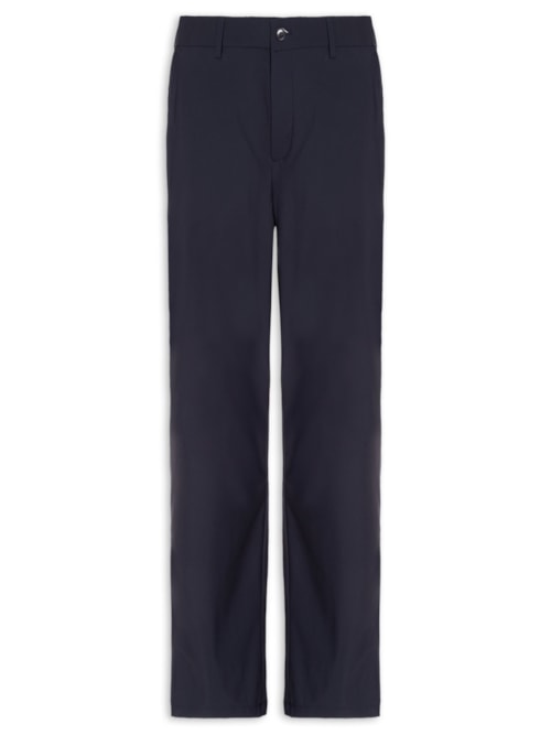 Calça Masculina Corte Alfaiataria Casual Slim - Azul