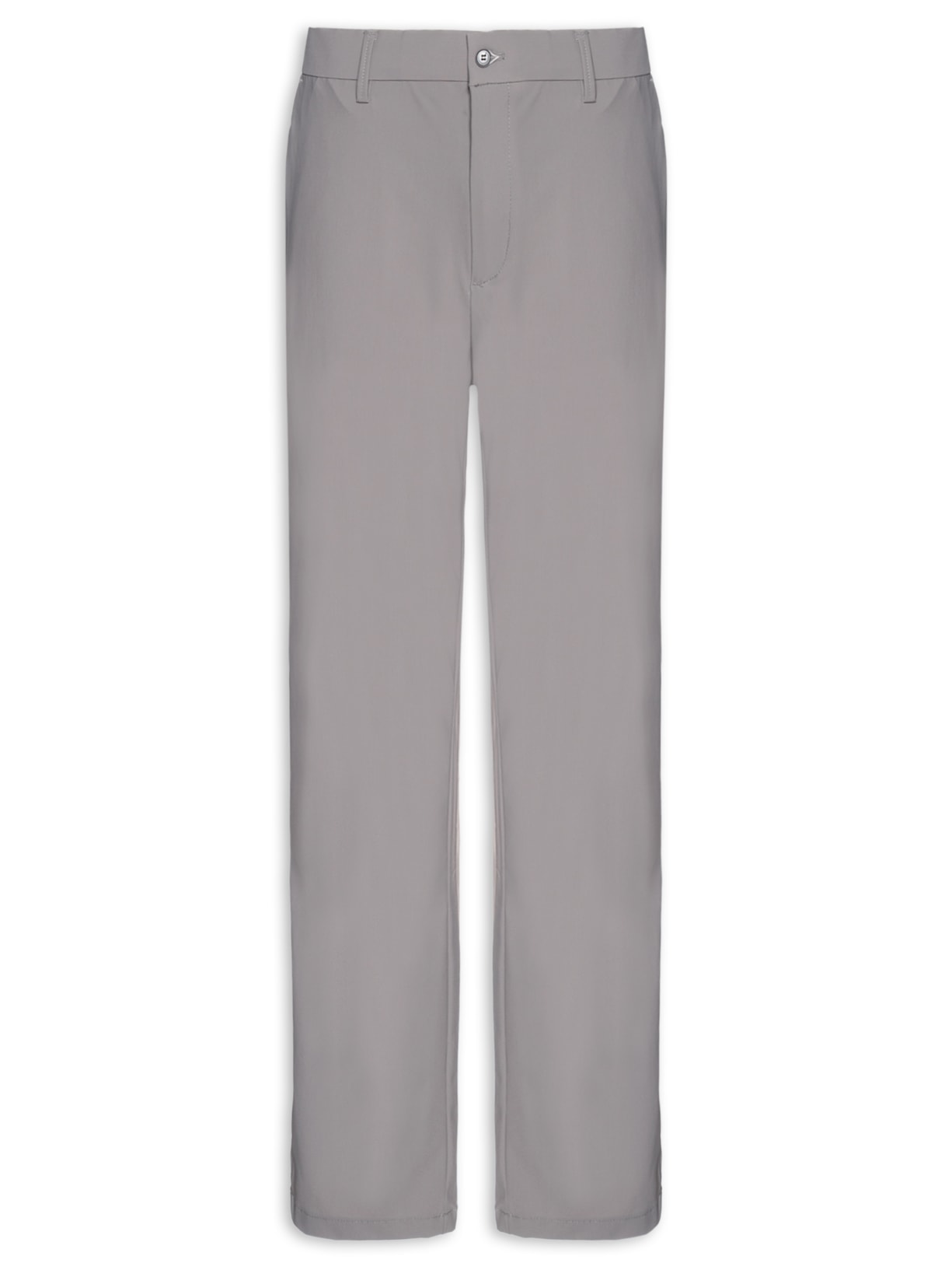 Calça Masculina Corte Alfaiataria Casual Slim Cinza '2 Essential