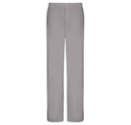 Calça Masculina Corte Alfaiataria Casual Slim - Cinza