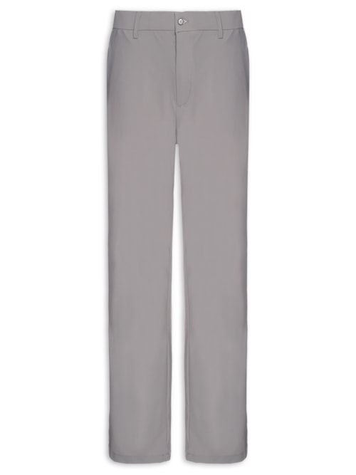Calça Masculina Corte Alfaiataria Casual Slim - Cinza