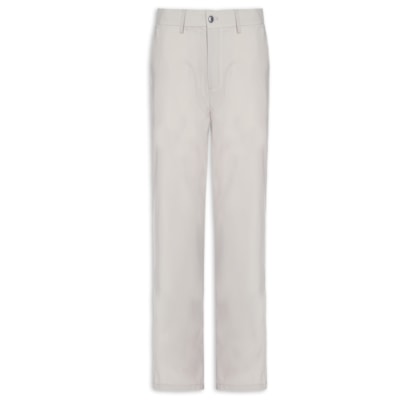 Calça Masculina Corte Alfaiataria Casual Slim - Cinza