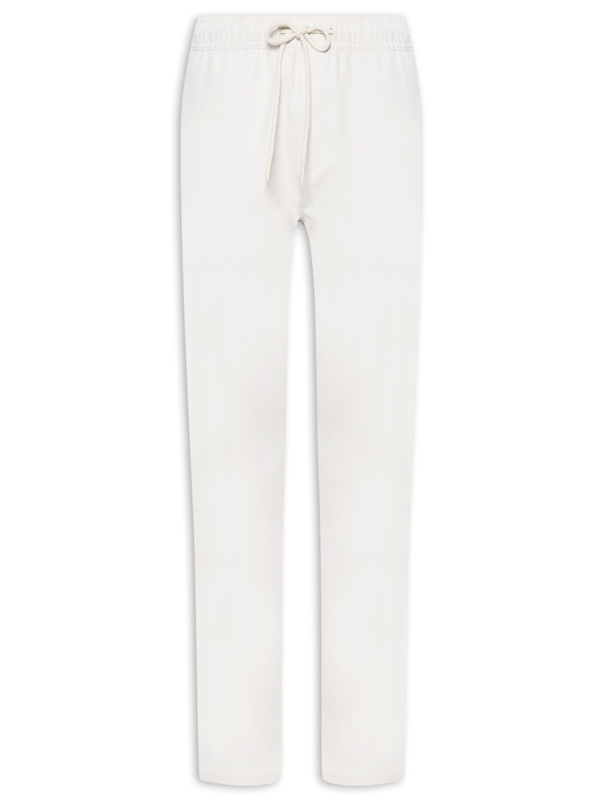 Calça Masculina Corte Alfaiataria Reta - Branco
