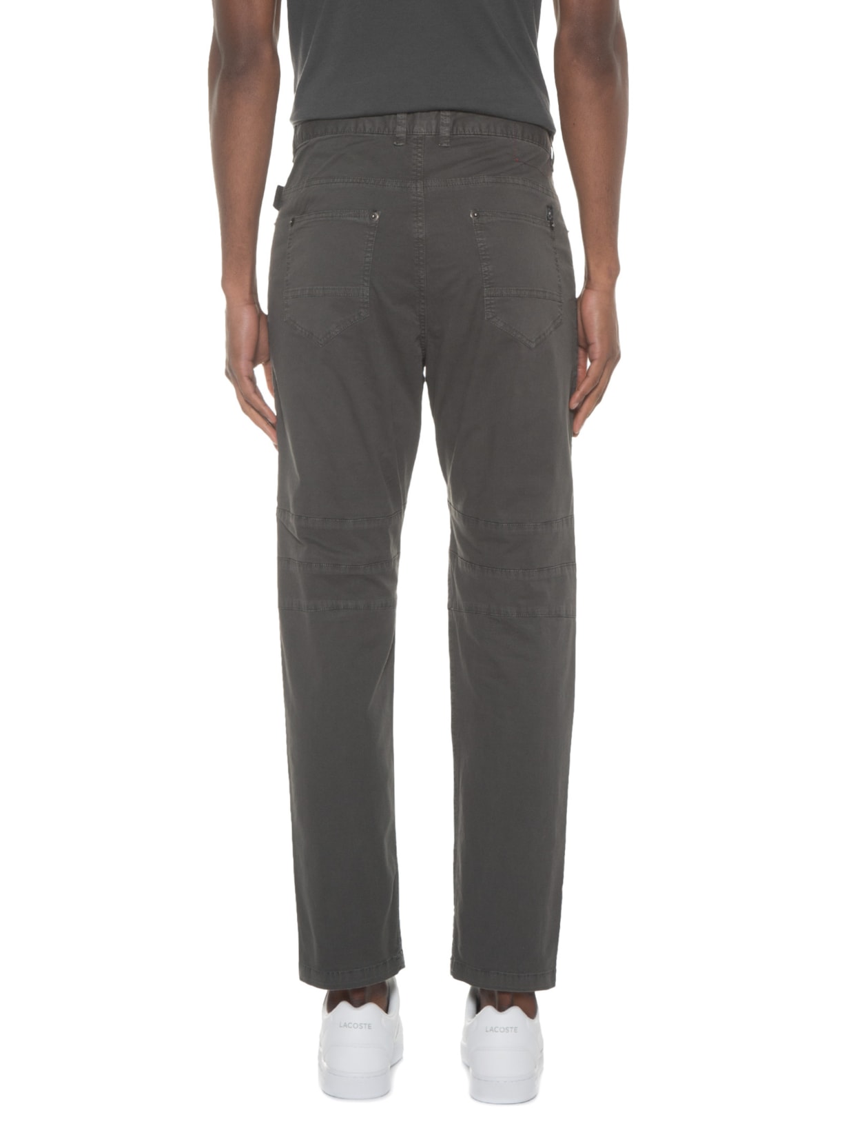 Calça Masculina Cotton Twill ripped New Slim Cinza Ellus