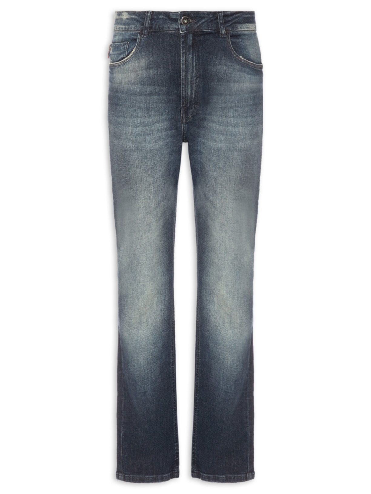 Calça Masculina Dark Forest Elastic Slim - Azul