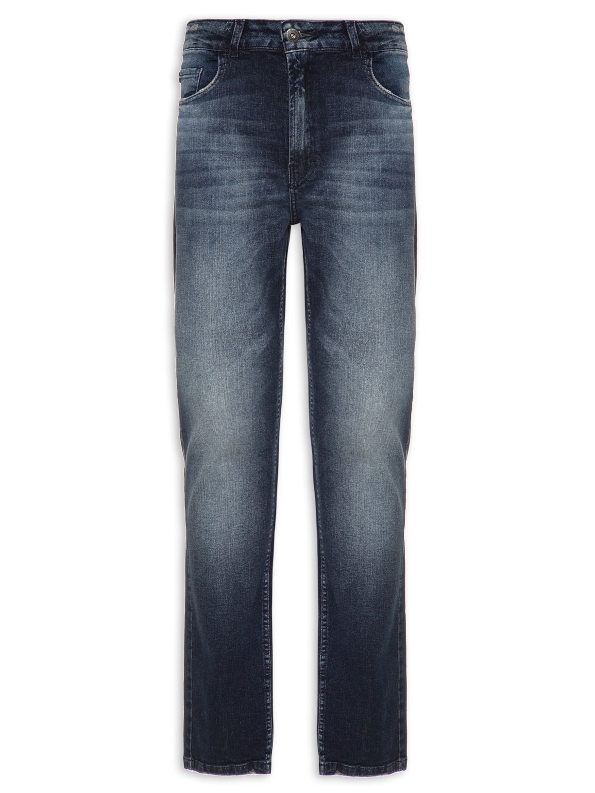 Calça Masculina Dark Forest Elastic Slim Et. Zetex - Azul