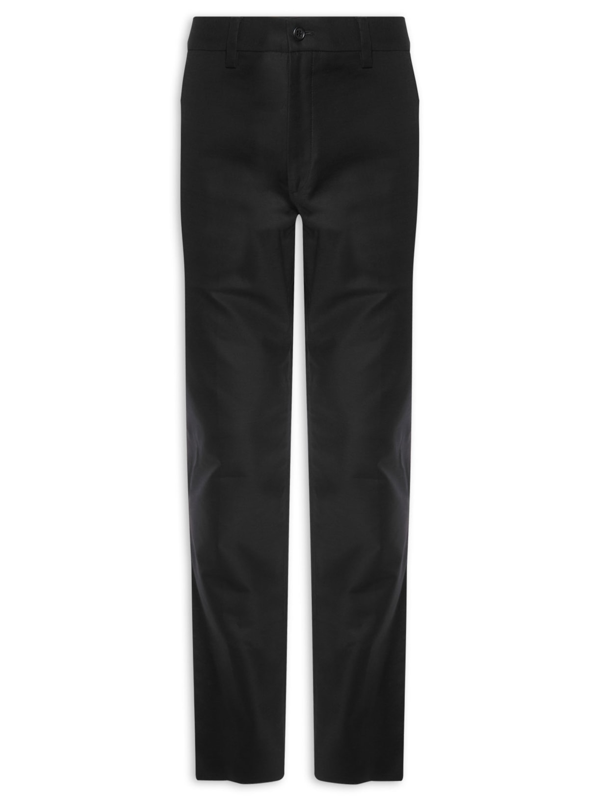 Calça Masculina de Alfaiataria Slim Fit Leve Lisa Preto Ricardo Almeida