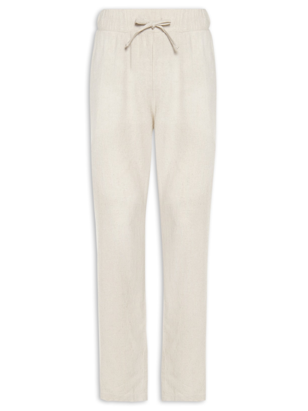 Calça Masculina De Linho - Bege