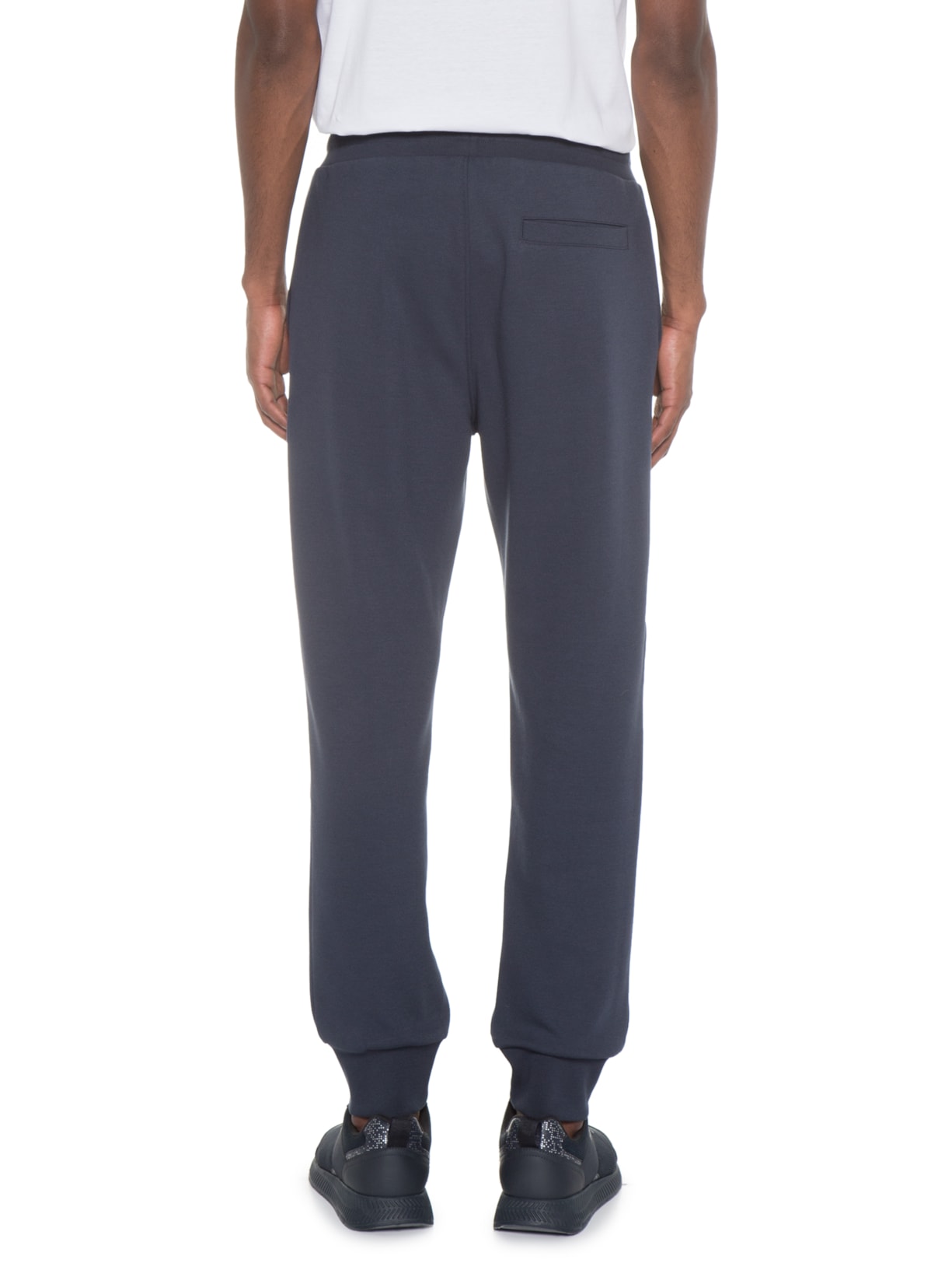 Calça Masculina De Malha Azul Armani Exchange