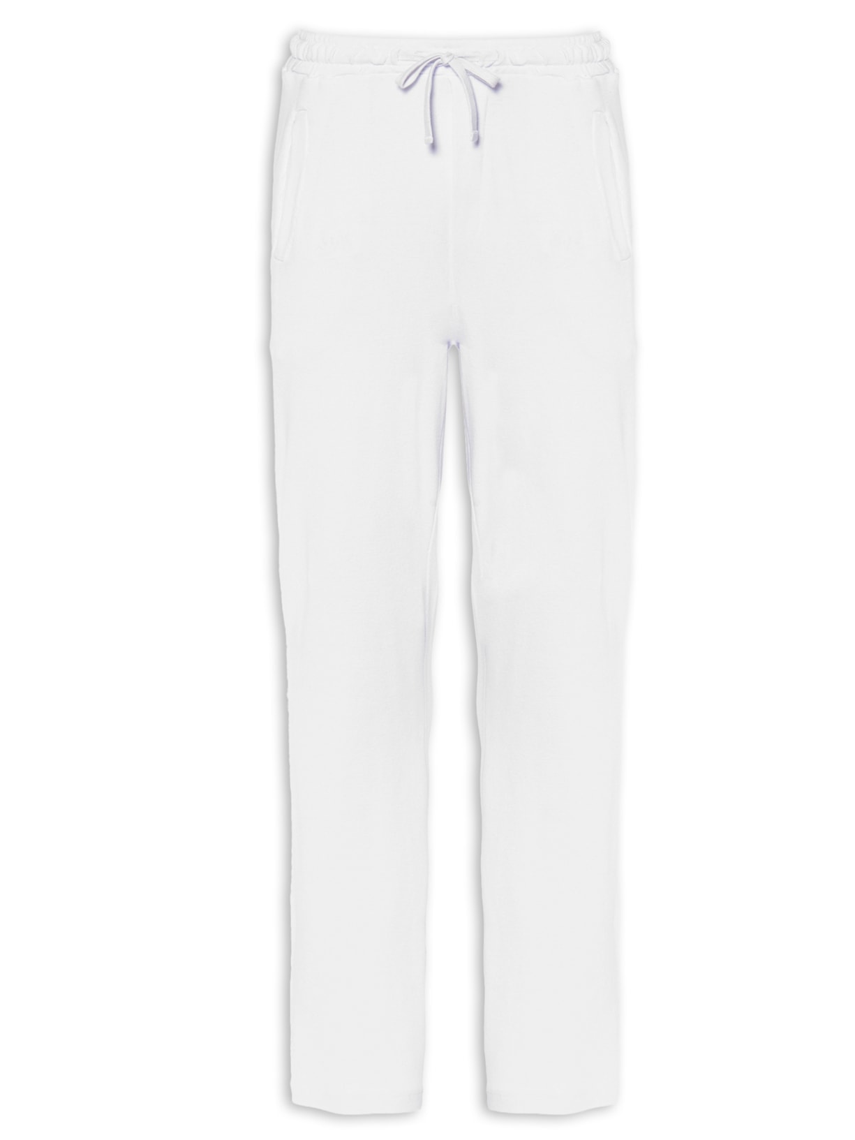Calça Masculina De Malha Branco Torinno