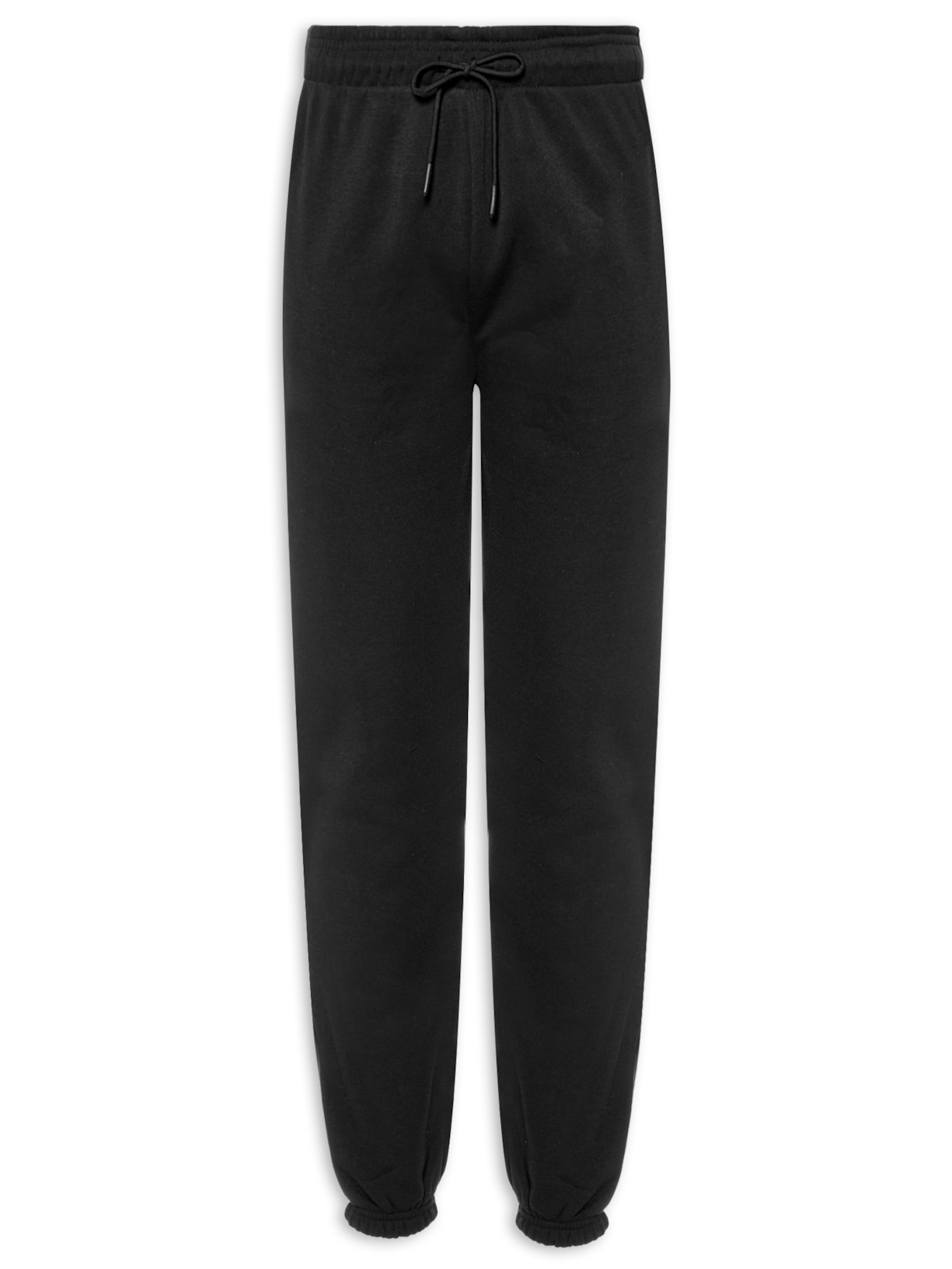 Calça Masculina De Moletom Básica - Preto