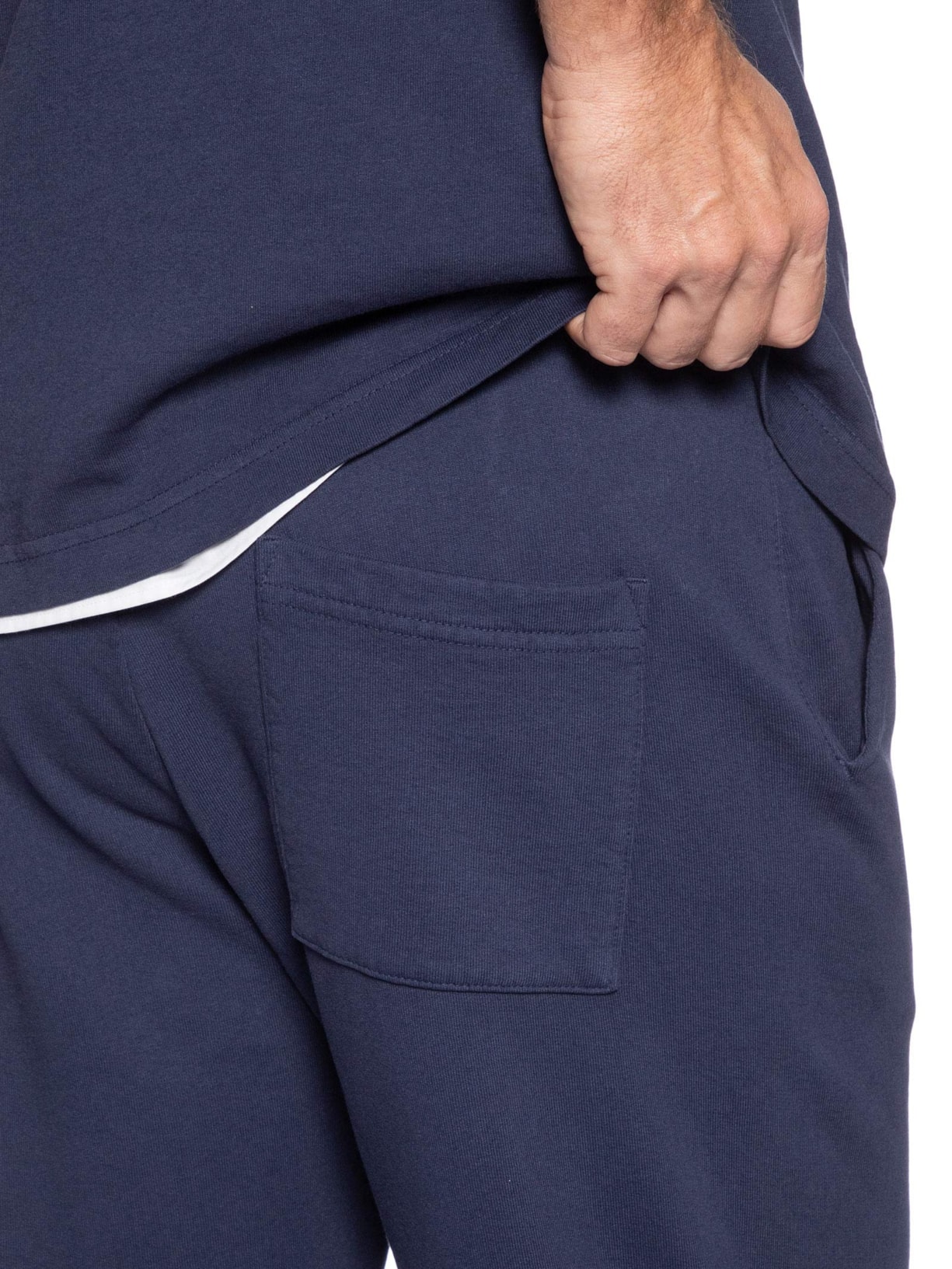 Calça Masculina De Moletom H&W Crest Azul Sporty & Rich