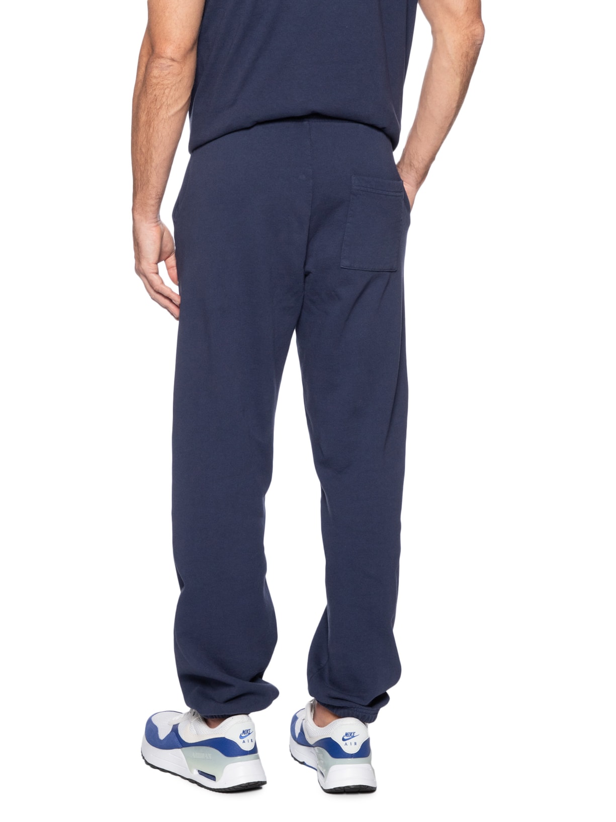 Calça Masculina De Moletom H&W Crest Azul Sporty & Rich