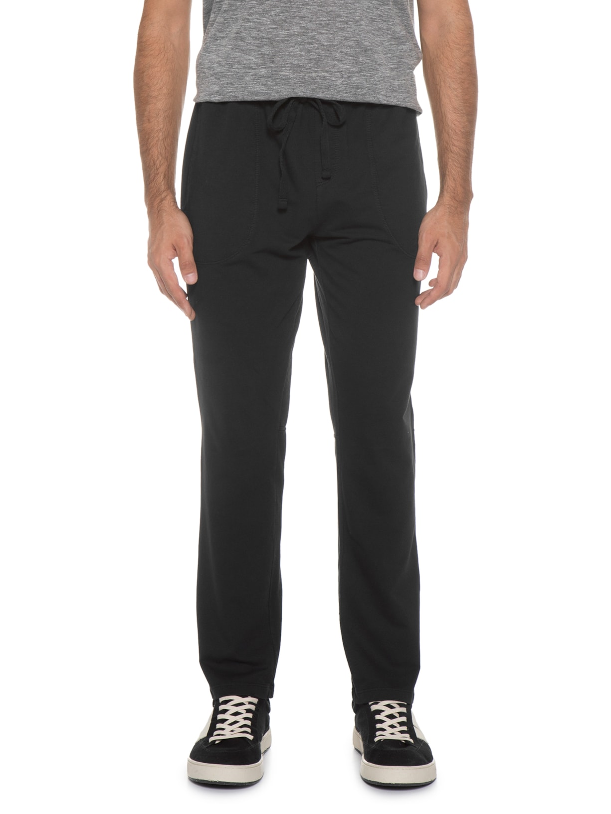 Calça Masculina De Moletom Preto Austral