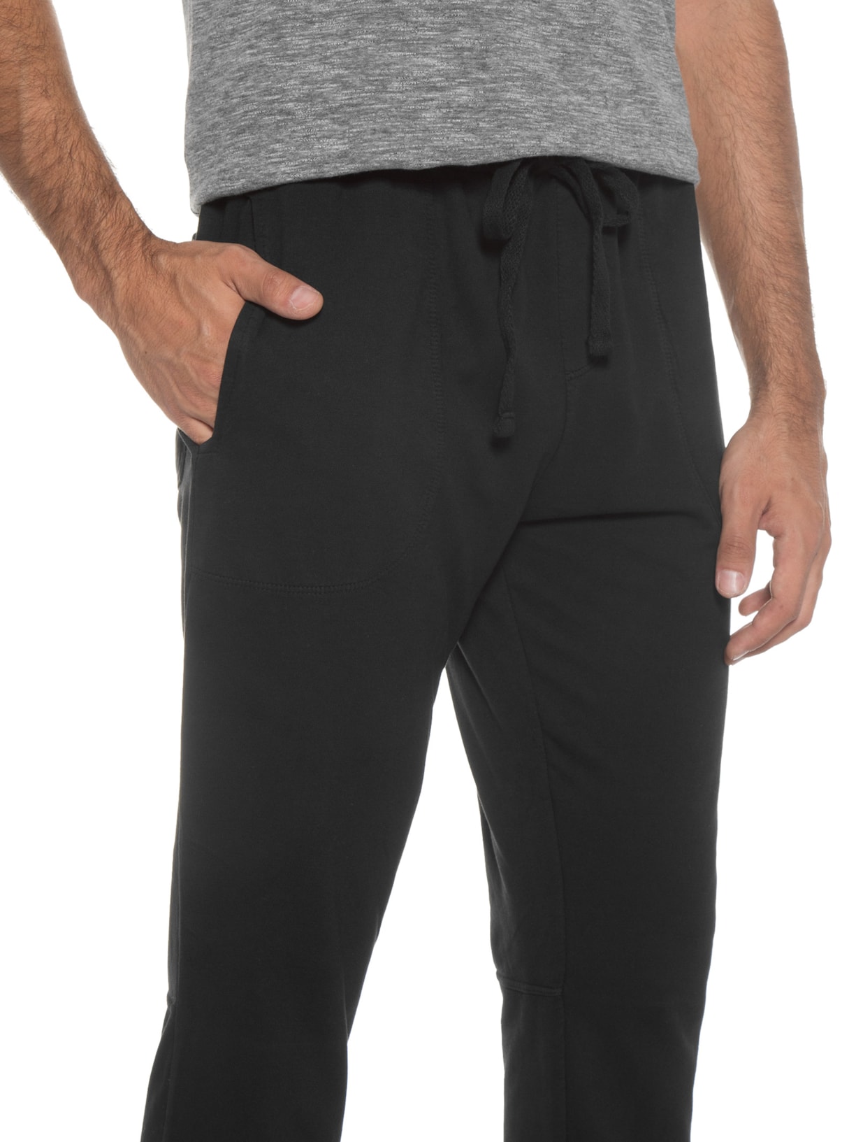 Calça Masculina De Moletom Preto Austral