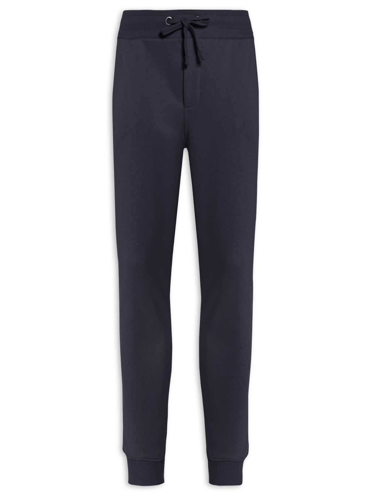 Calça Masculina De Moletom Uni Color - Azul