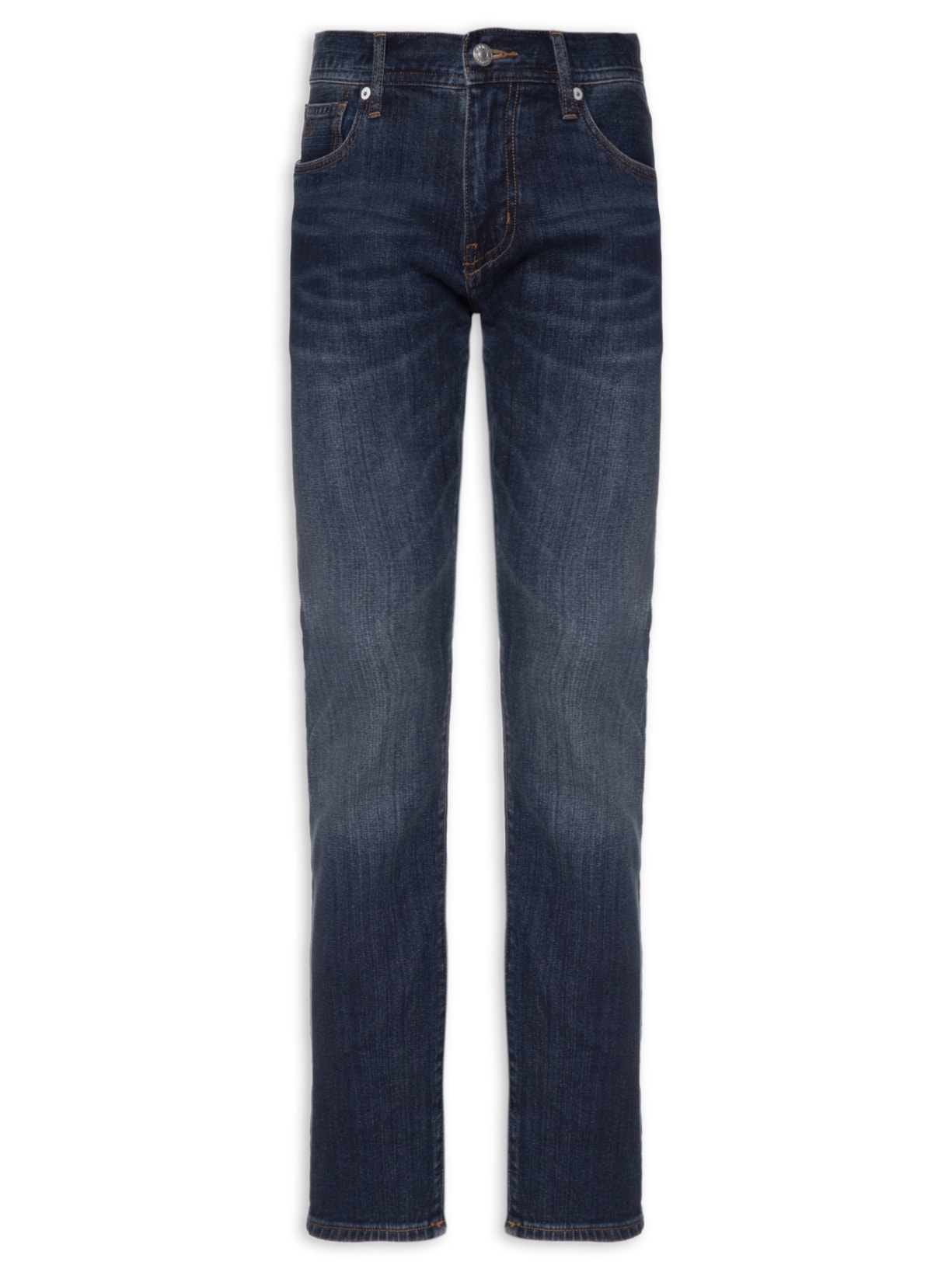 Calça Masculina De Tecido Plano - Azul