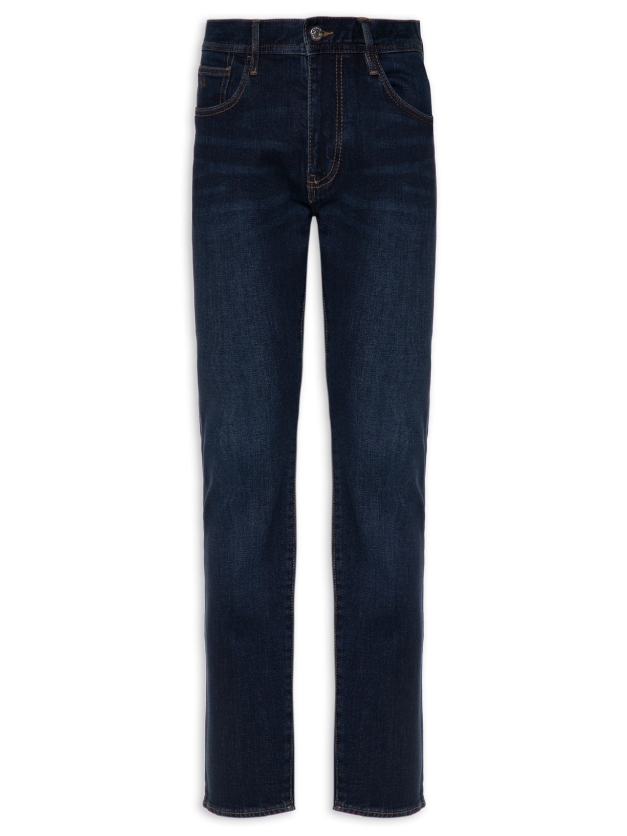 Calça Masculina De Tecido Plano - Azul