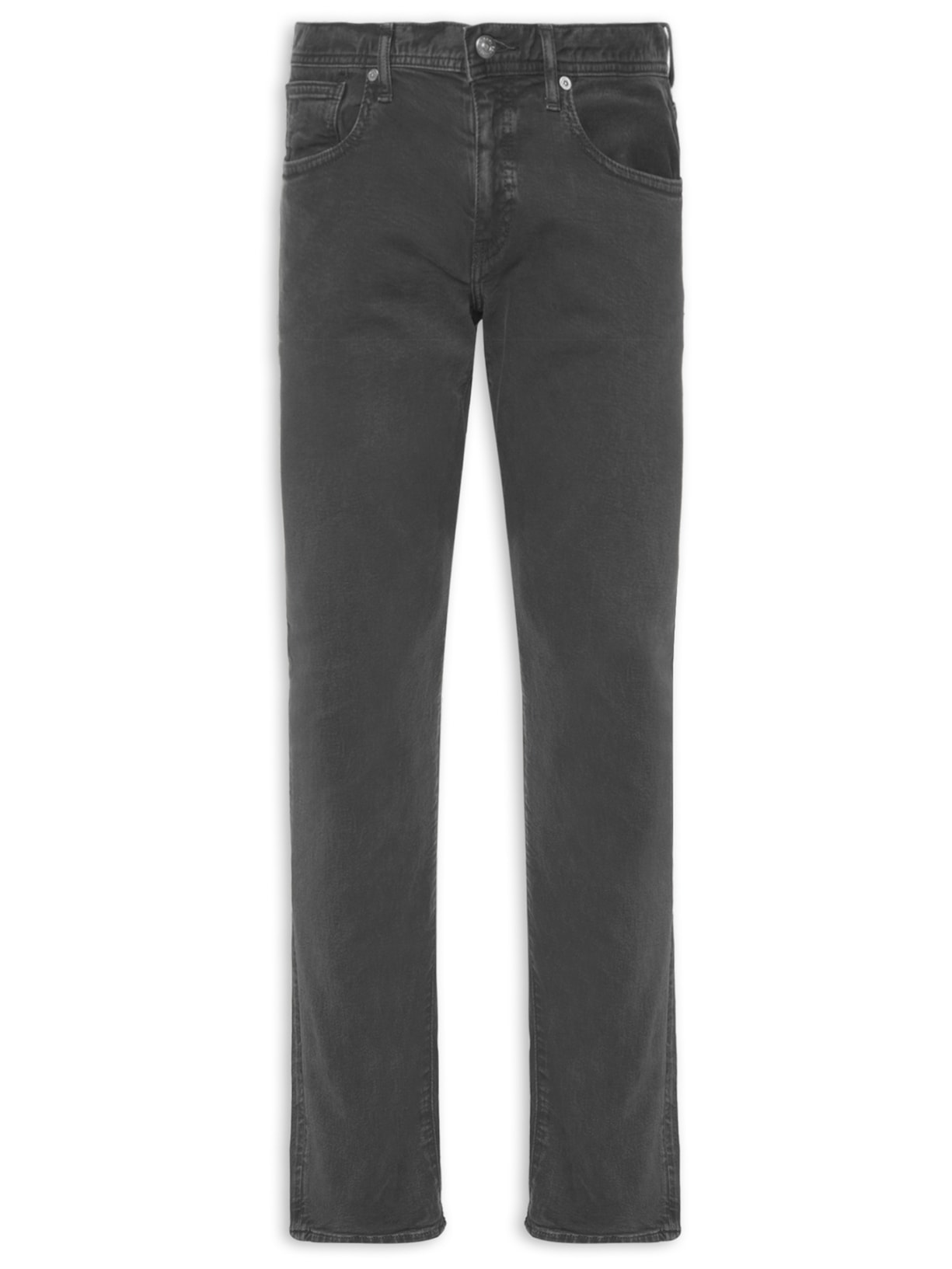 Calça Masculina De Tecido Plano - Cinza