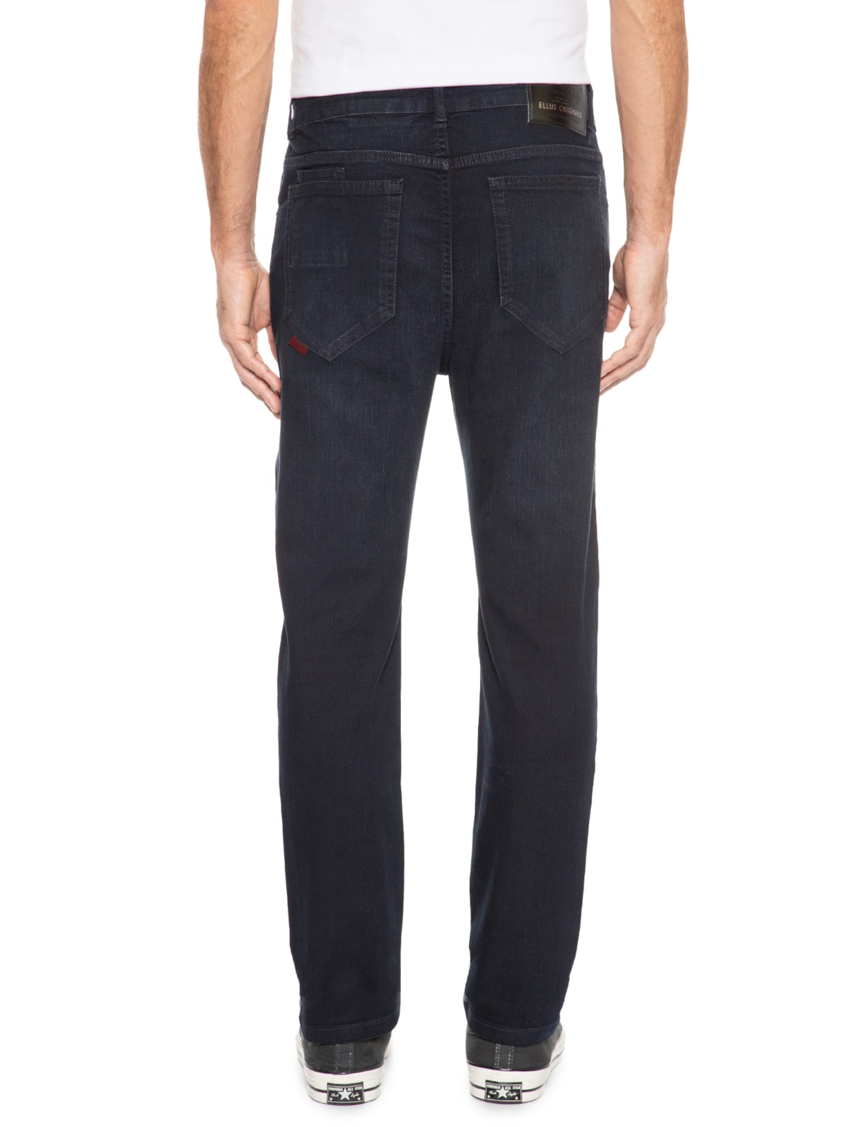 Calça Masculina Deep Sea Elastic Slim Azul Ellus