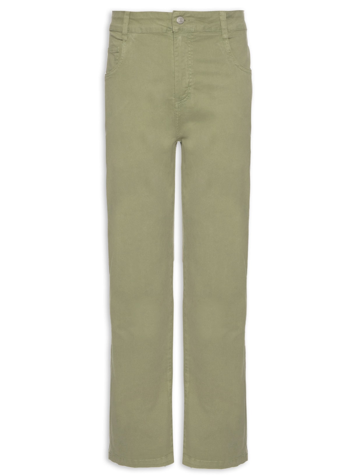 Calça Masculina Denim E-Color - Verde