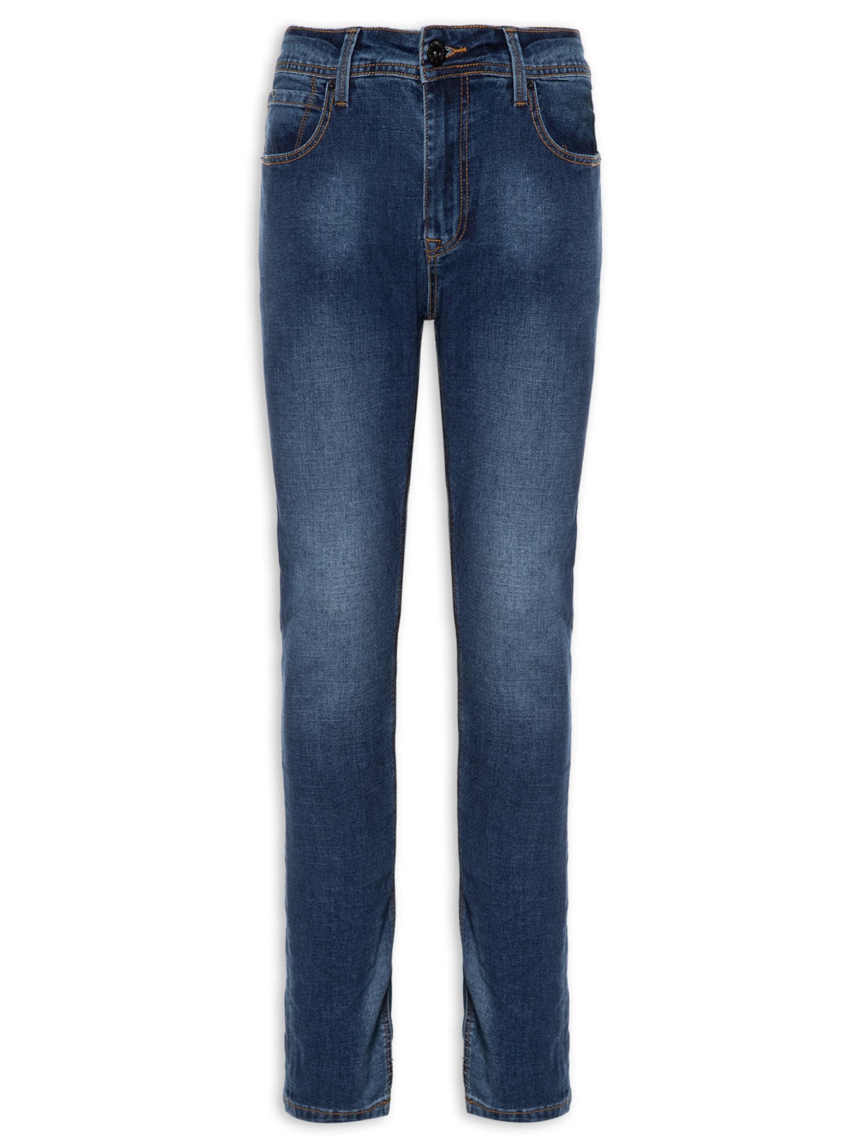 Calça Masculina Denim Ton Basic Wash - Azul