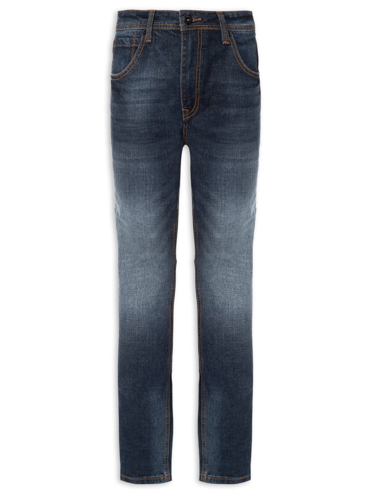 Calça Masculina Denim Ton Soft Dark - Azul