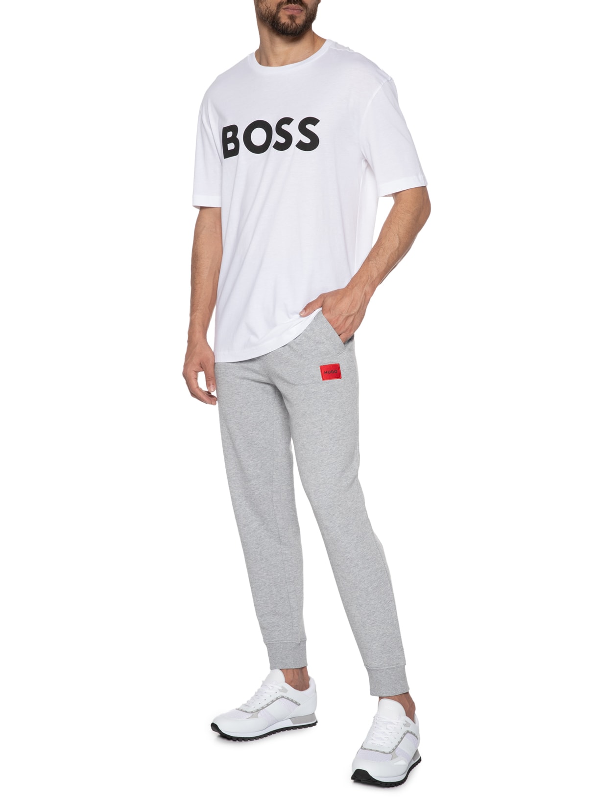 Calça Masculina Doak212 Cinza Hugo