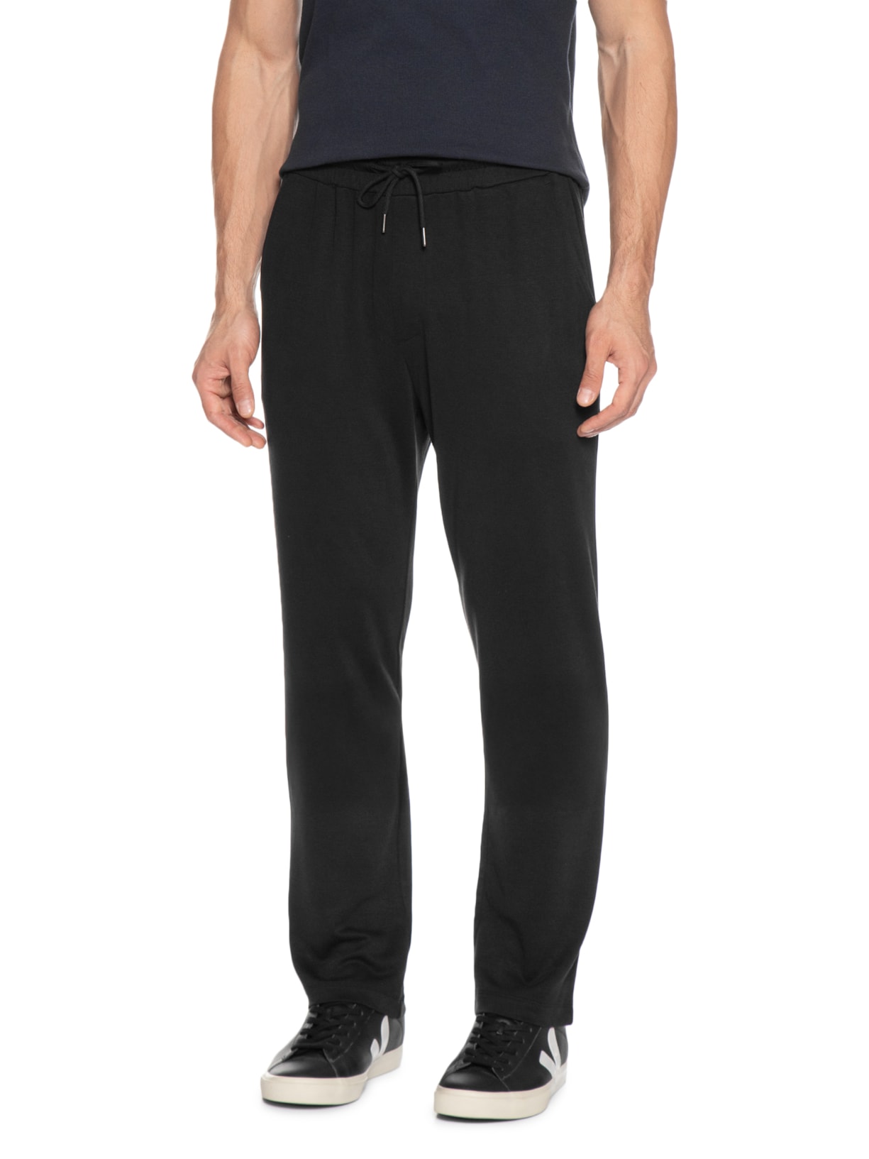 Calça Masculina Ecocosy Reta Preto Basiq Men