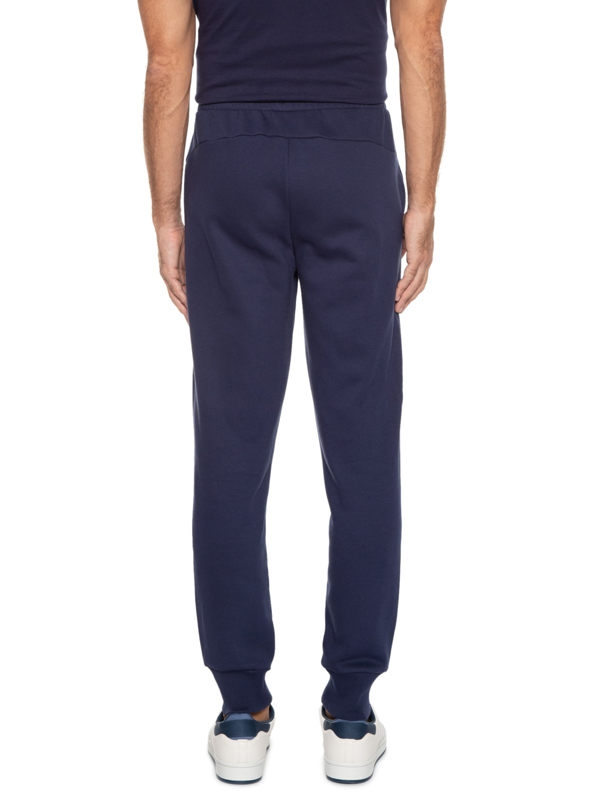 Calça Masculina Ess Logo Fl Cl Azul Puma