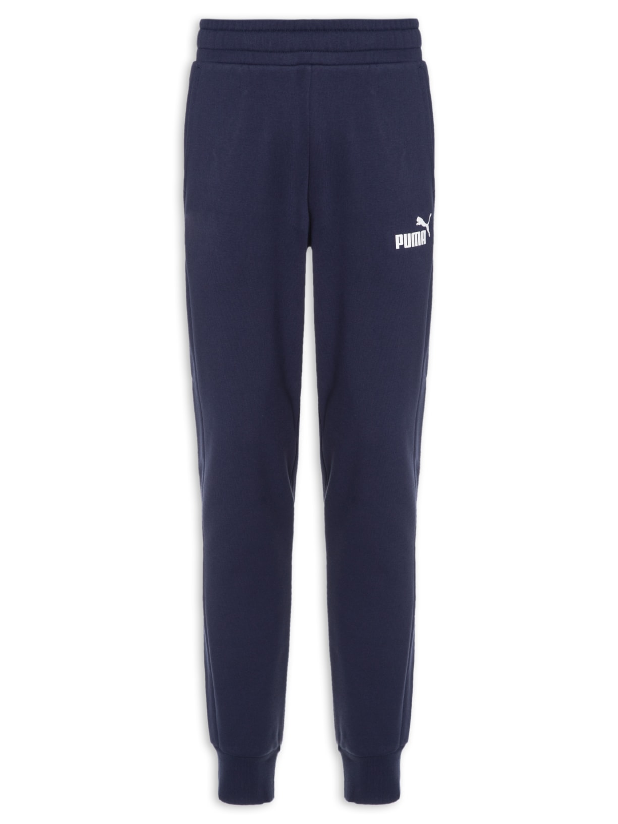 Calça Masculina Ess Logo Fl Cl - Azul