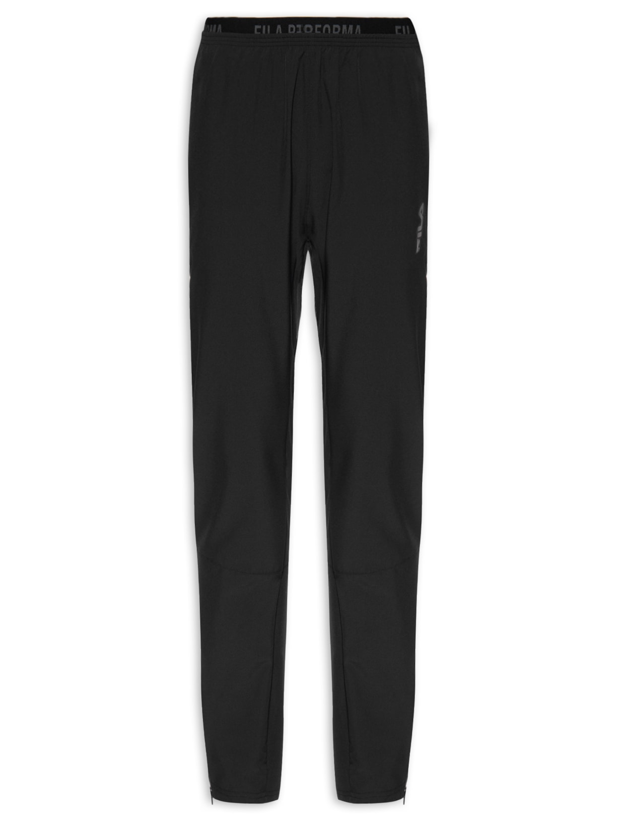 Calça Masculina Fila Slim Zip - Preto