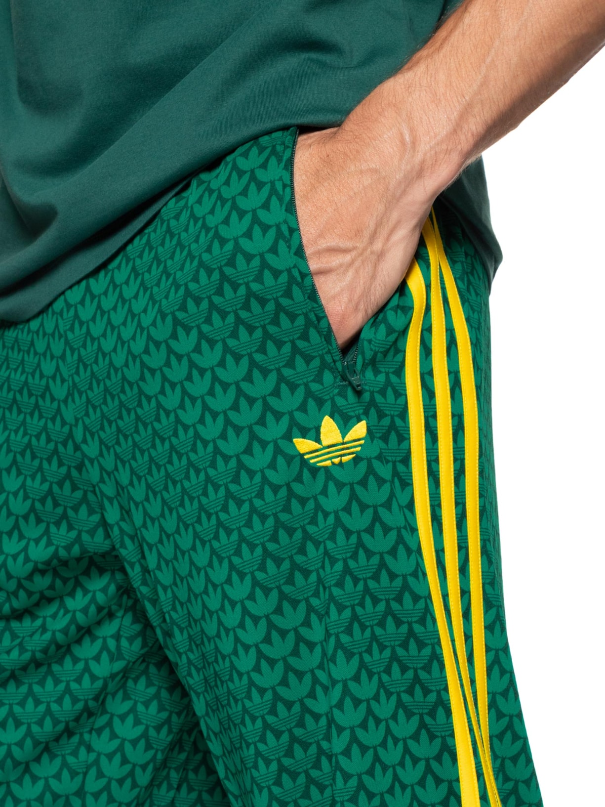 Calça Masculina Firebird Verde Adidas Originals