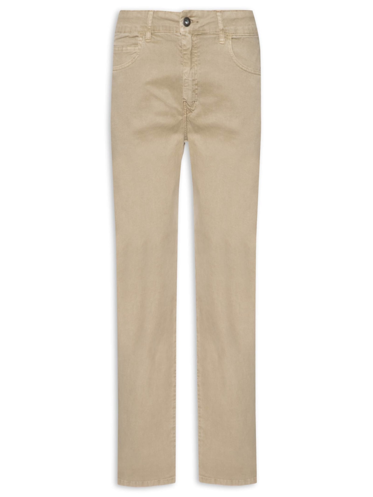 Calça Masculina Five Pockets Color Twill Power - Bege