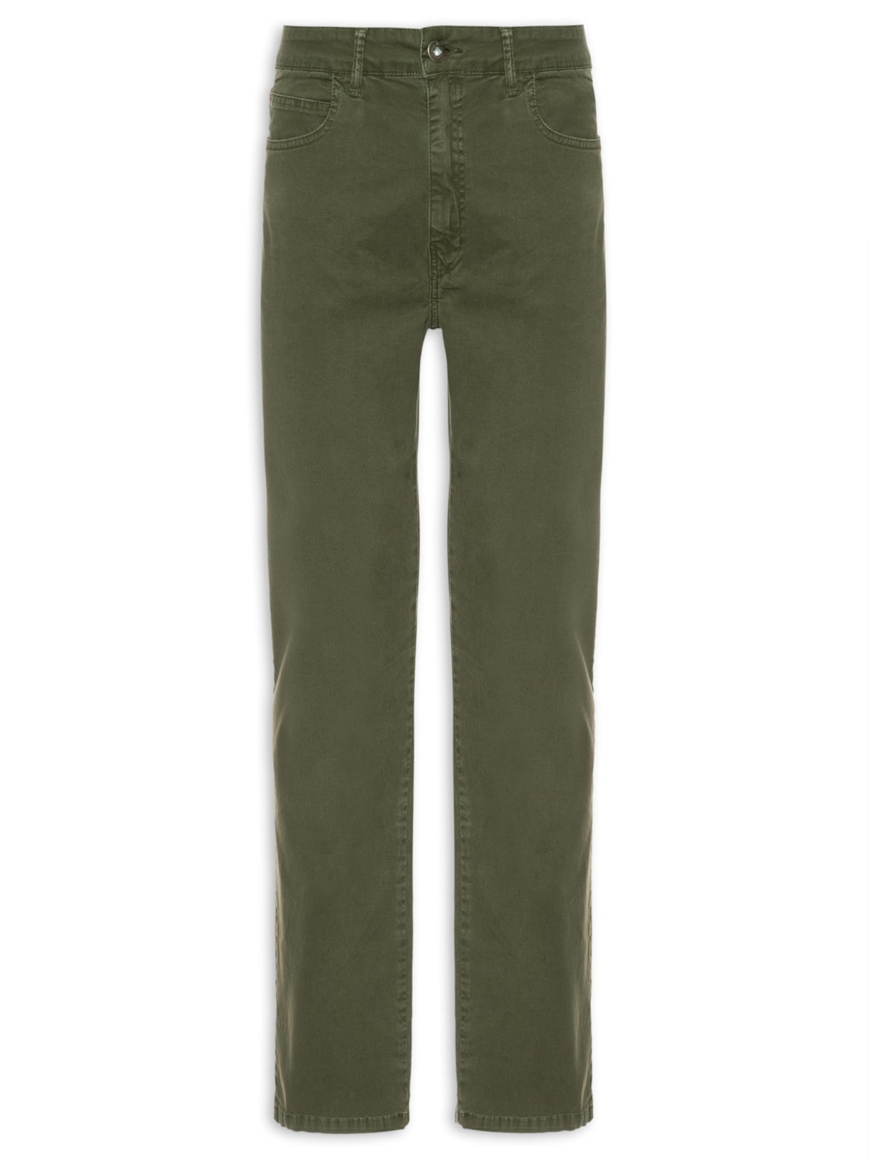 Calça Masculina Five Pockets Color Twill Power - Verde