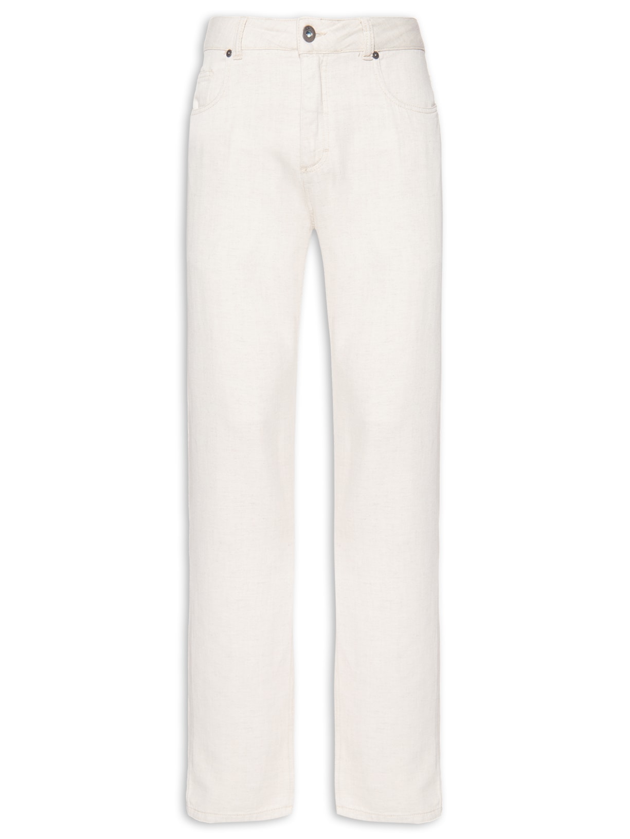 Calça Masculina Five Pockets Estonia - Bege