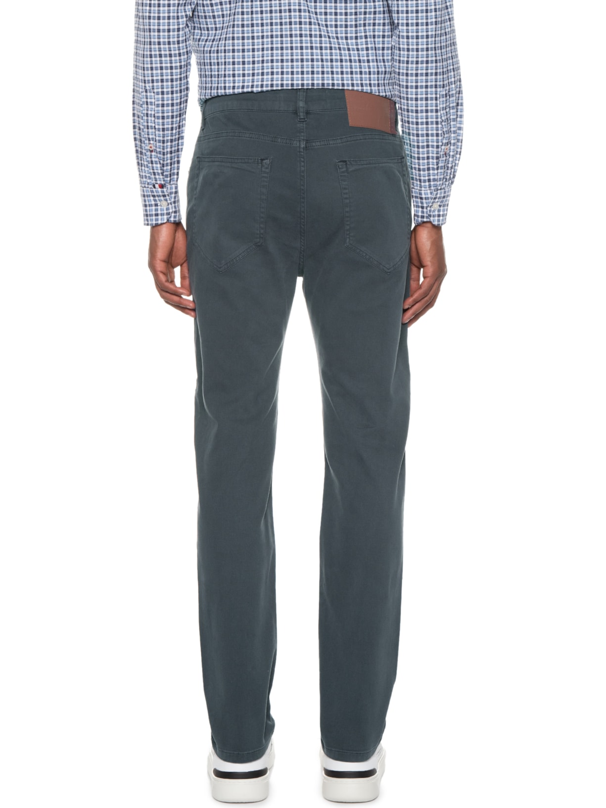 Calça Masculina Five Pockets Joggin Cinza Richards