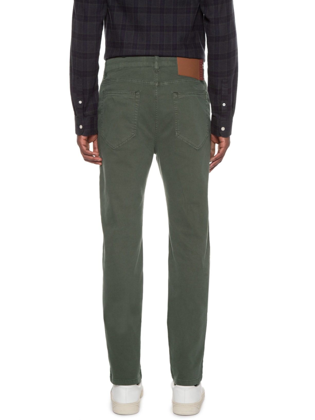 Calça Masculina Five Pockets Joggin Verde Richards