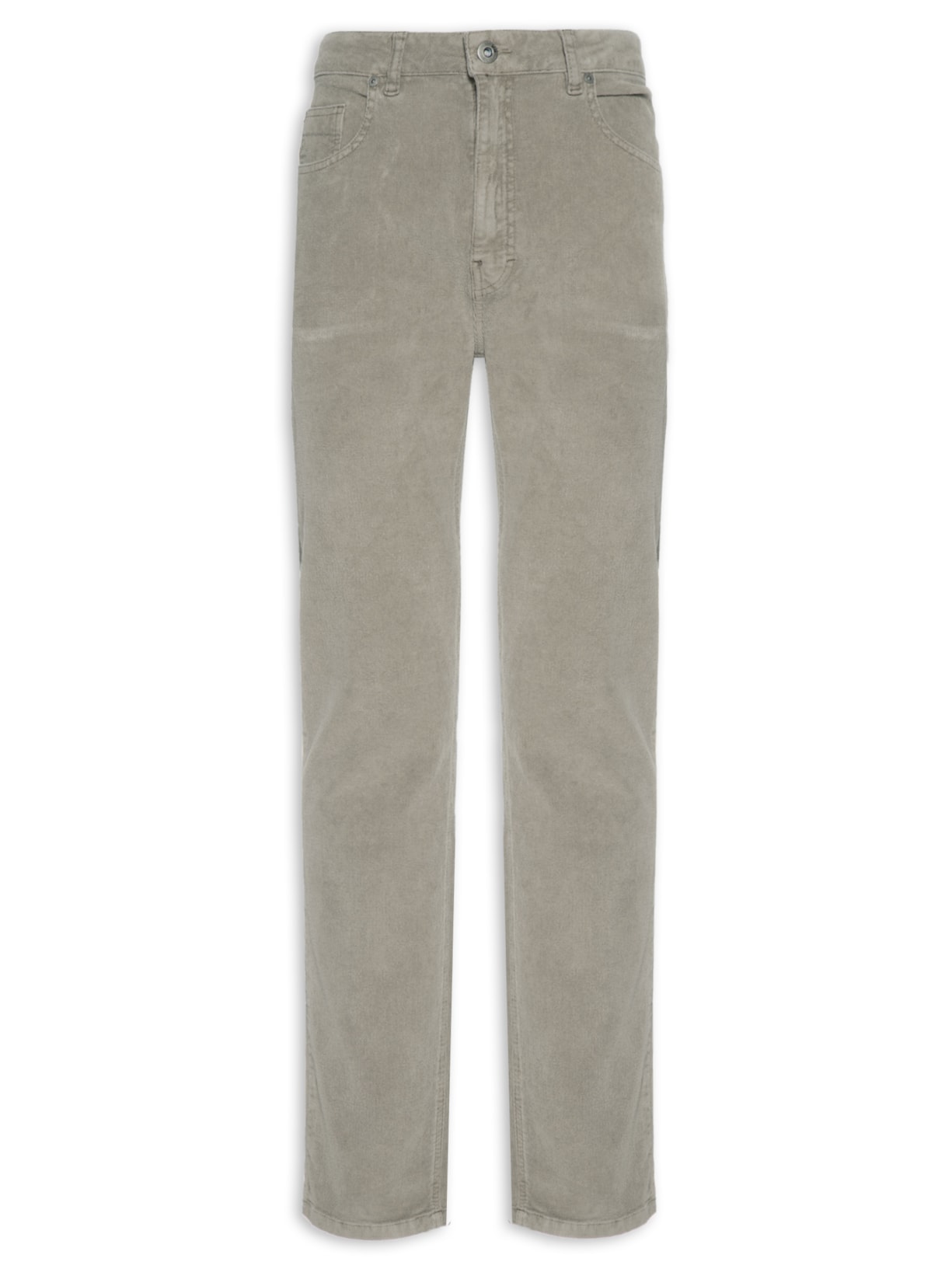 Calça Masculina Five Pockets Veludo Span - Marrom