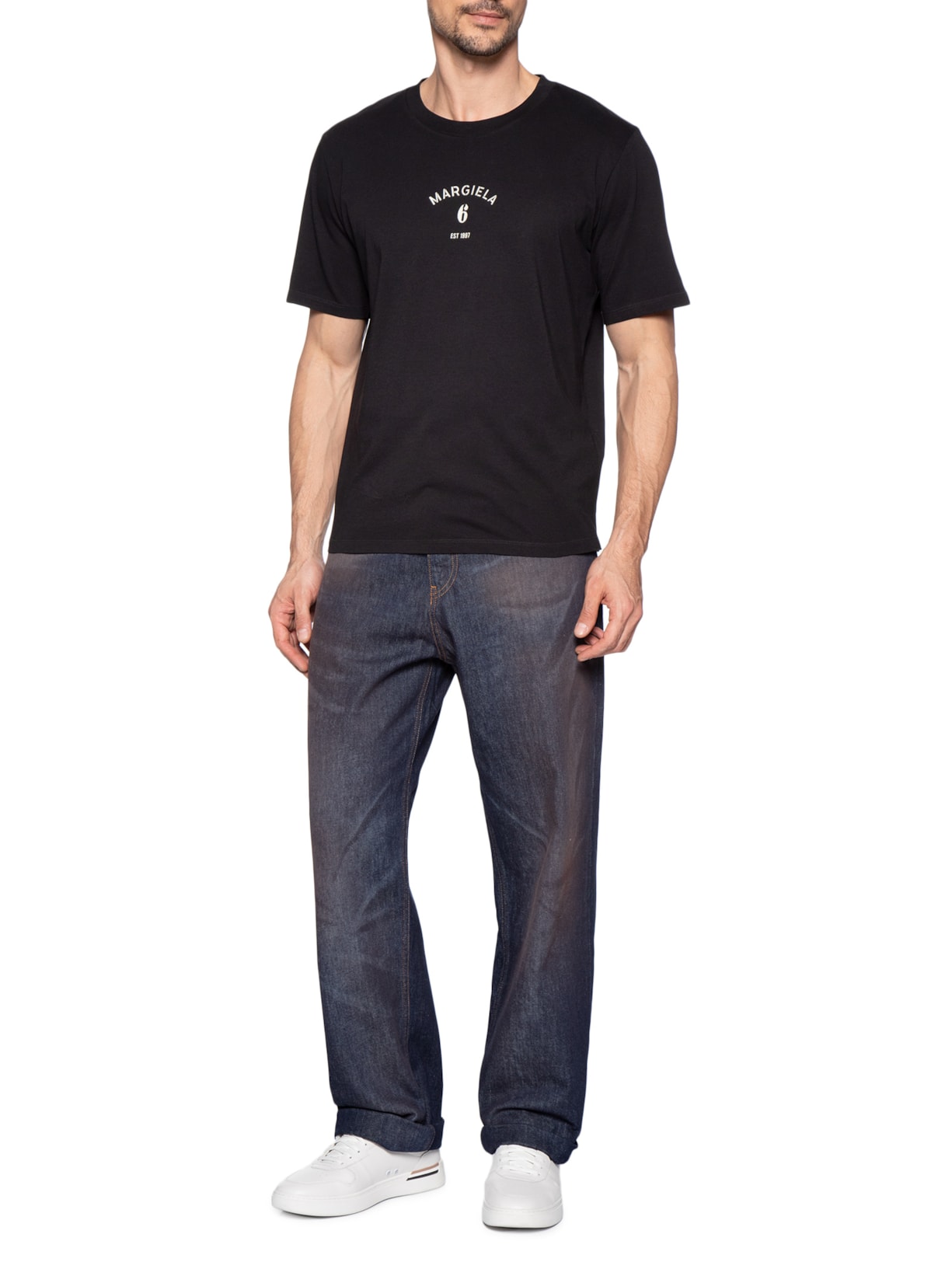 Calça Masculina Five Pockets – Azul Mm6 Maison Margiela