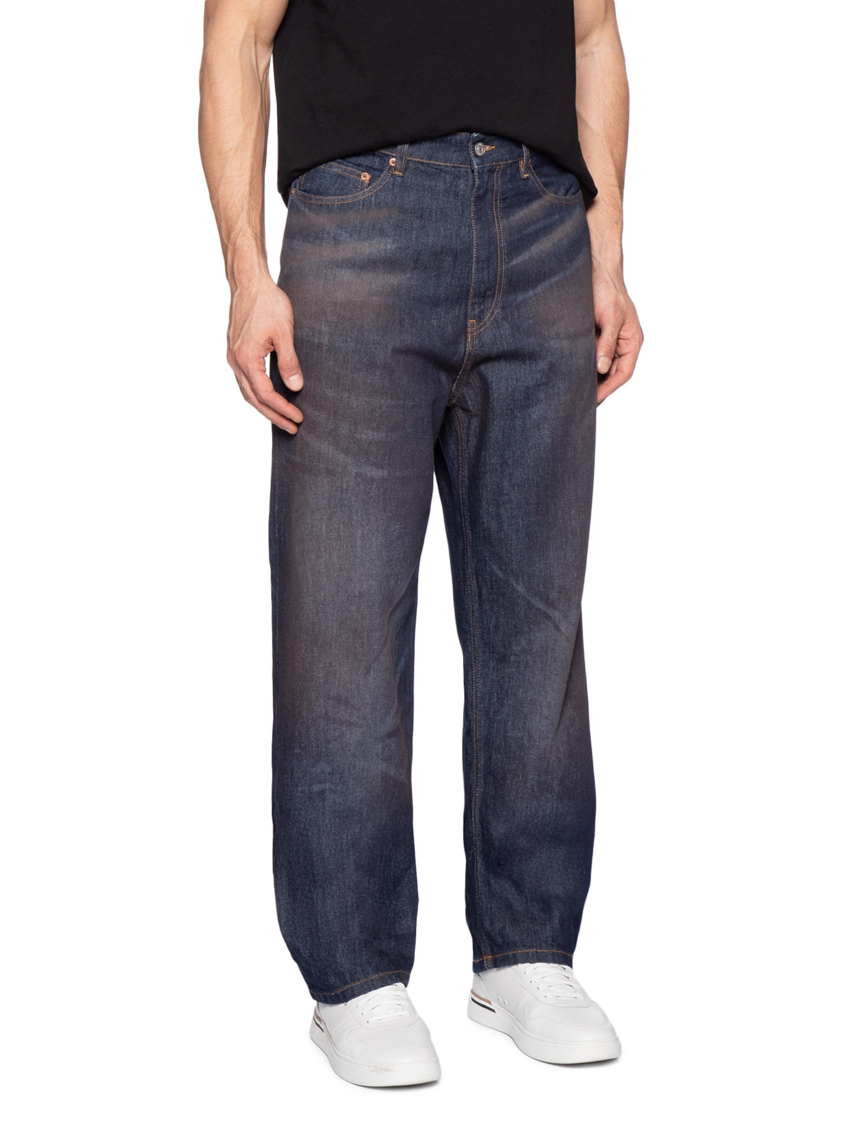 Calça Masculina Five Pockets – Azul Mm6 Maison Margiela