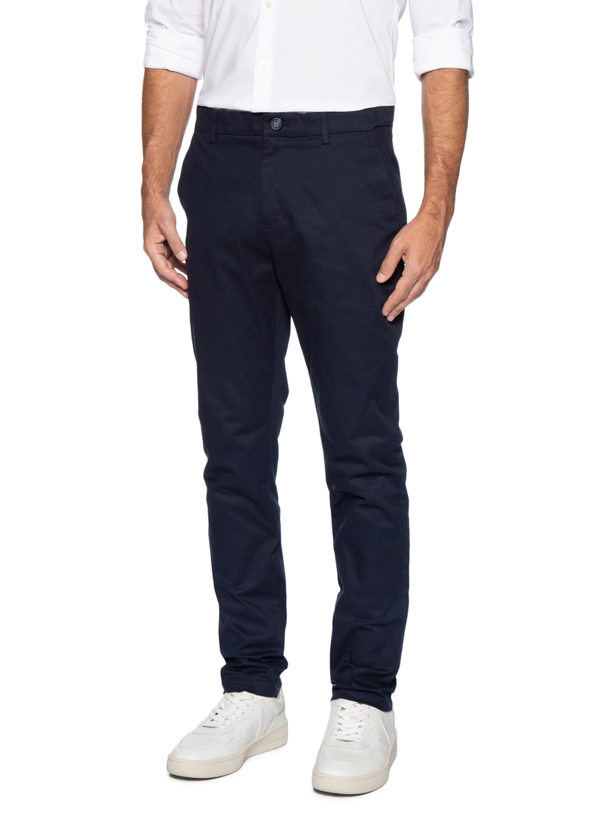 Calça Masculina Flexsense Reta Azul '2 Essential
